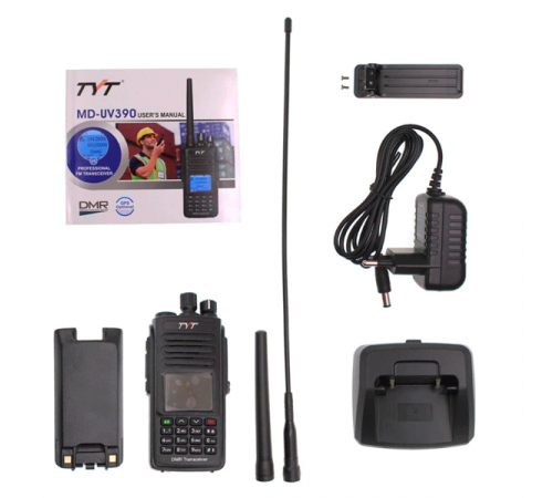 Радиостанция TYT MD-UV390 DMR 3600 мАч