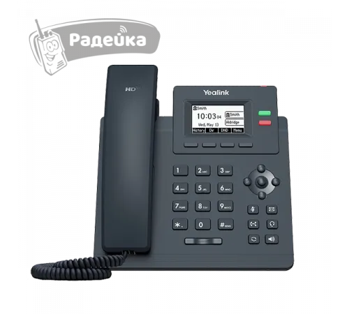 IP телефон Yealink SIP-T31P с блоком питания IP телефон Yealink SIP-T31P с блоком питания